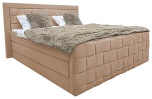 BOXSPRINGOVÁ POSTEĽ, 180/200 cm, textil, béžová Livetastic - Online Only zostavy, Online Only