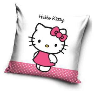 Vankúš s mačičkou Hello Kitty (obliečka)