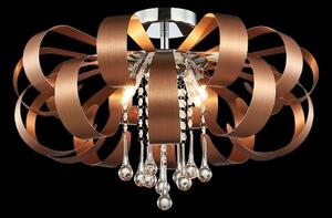 LUXERA 64374 stropné svietidlo RIBBON CRYSTAL 6xG9