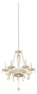 Eglo Chandeliers 39092 BASILANO luster 6xE14 koňak