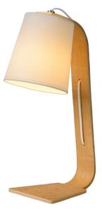 LUCIDE 06502/81/31 NORDIC stolové svietidlo 1xE14 biele