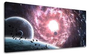 Obraz na stenu PANORÁMA VESMÍR GA007E13