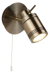 Searchlight 6601AB SAMSON nástenné svietidlo GU10 1x4W 350 lm IP44