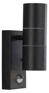 Searchlight 7008-2BK-LED OUTDOOR & PORCH exteriérové nástenné svietidlo GU10 2x3W 270 lm IP44