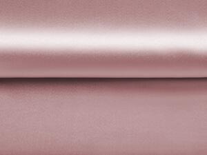Látka polyesterový satén LUX-008 Staroružová - šírka 150 cm