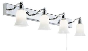 Searchlight 2934-4CC-LED BATHROOM kúpeľňové nástenné svietidlo G9 4x2,5W 200 lm IP44