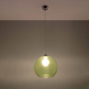 BALL Závesné svetlo, zelená SL.0254 - Sollux