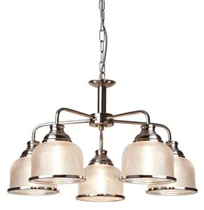 Searchlight 1685-5SS BISTRO závesné svietidlo E27 5x7W
