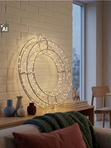 Sinsay - Okrúhla LED dekorácia - strieborná