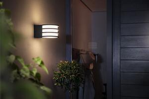 Philips HUE 17401/93/P0 Lucca nástenné exteriérové svietidlo 9,5W=806lm E27 2700K