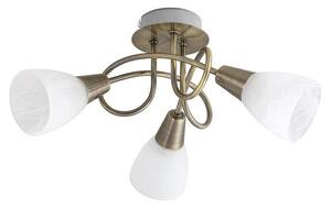 RABALUX 5533 Jenna stropné svietidlo E14 3X MAX 40W antický bronz