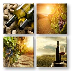 Obraz na stenu Meeting in the vineyard 4 dielny XOBKOL16E42