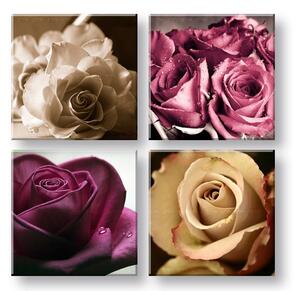 Obraz na stenu Kingdom of roses 4 dielny XOBKOL29E42