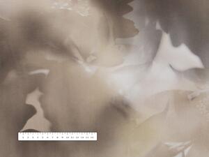 Biante Zamatový behúň na stôl Tamara TMR-009 Hnedý dym 20x120 cm