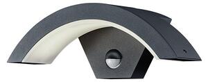 TRIO 220969142 Ohio nástenné exteriérové svietidlo LED 1x6W 580lm 3000K IP54, pohybový senzor