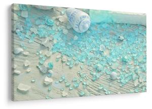 Obraz - Prímorská atmosféra v tyrkysových odtieňoch (90x60 cm)