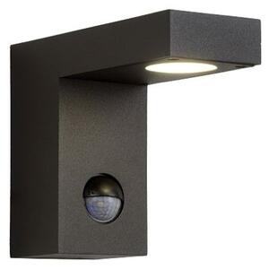 Lucide 28850/24/30 TEXAS IR exteriérové nástenné svietidlo so senzorom 1xLED IP54 3000K 230lm 6W