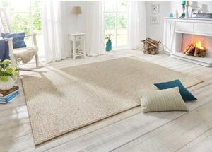 Krémovobiely behúň 80x200 cm Wolly – BT Carpet