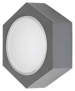 Rabalux 7964 Avola exteriérové nástenné svietidlo šedé zabudovaný LED 9W 680lm 3000K IP54