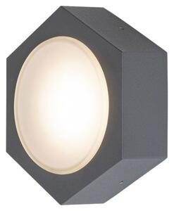 Rabalux 7964 Avola exteriérové nástenné svietidlo šedé zabudovaný LED 9W 680lm 3000K IP54