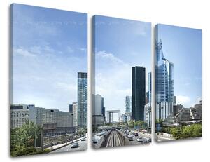 Obraz na stenu 3 dielny MESTO ME112E30 - 60x40 cm