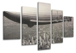 Obraz na stenu 5 dielny MESTO / NEW YORK ME119E50 - 100x80 cm