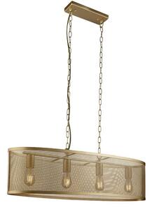 Searchlight 2484-4GO Fishnet závesné svietidlo E27 4 x 60W
