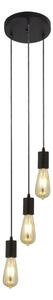 Searchlight 9663-3BK Squiggle závesné svietidlo E27 3 x 60W