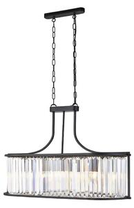 Searchlight 8095-5BK Victoria závesné svietidlo E27 5 x 60W