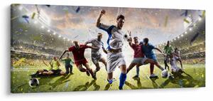 Obraz - Futbal (120x50 cm)