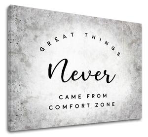Motivačný obraz na stenu Great things