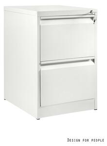 Unique dvojzásuvková kartotéka XD001-2 sivá