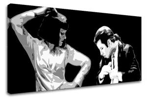 Tlačený POP Art obraz Pulp Fiction 1 dielny pulp4