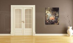 Obraz na plátne HOJDAČKA – Jean-Honoré Fragonard  REP035