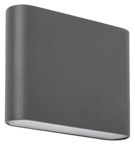 Rabalux 7951 Nesna exteriérové nástenné svietidlo zabudovaný LED 2x3W 2x193lm 3000K IP54 antracit