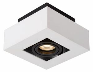IT8001S1-WH/BK ITALUX Casemiro moderné povrchové bodové svietidlo 1X50W GU10 IP20