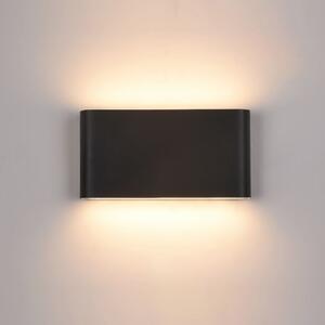 PL-266B ITALUX Romano 17x9 cm moderné exteriérové nástenné svietidlo 12W=720lm LED biele svetlo (3000K) IP54