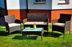Bello Giardino sedenie na záhradu Comodo hnedá