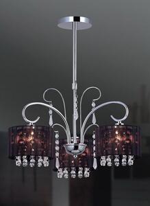 MDM1583/3 ITALUX Span glamour krištáľové závesné svietidlo 3X40W E14 IP20