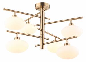 MXM3661-6 BRO+W ITALUX Fiorenzo stropné svietidlo 6X25W G9 IP20