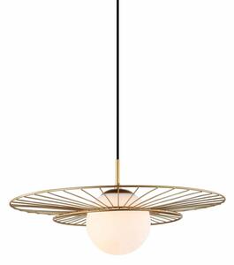 MDM-4001/1 GD ITALUX Alison moderné závesné svietidlo 1X40W E27 IP20