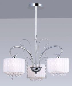 MDM1583/3 WH ITALUX Span glamour krištáľové závesné svietidlo 3X40W E14 IP20