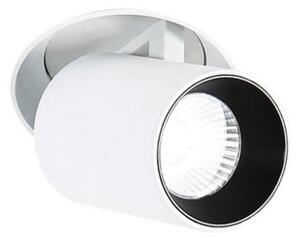 SL74066/12W 3000K WH+BL ITALUX Gemma Trimless 3000K moderné povrchové bodové svietidlo 12W=840lm LED biele svetlo (3000K) IP20