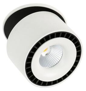 SL7560/28W 4000K WH+BL ITALUX Sevilla Round Recessed 4000K moderné povrchové bodové svietidlo 28W=2350lm LED neutrálne biele svetlo (4000K) IP20
