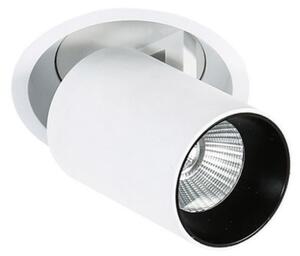 SL74058/12W 3000K WH+BL ITALUX Merge 3000K moderné povrchové bodové svietidlo 12W=840lm LED biele svetlo (3000K) IP20
