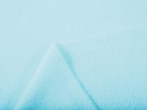 Mikroplyšová látka MIP-016 Ľadovo modrá - šírka 150 cm