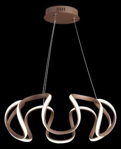 LUXERA 18201 PASSO závesné svietidlo 560 mm LED/38W,3000K,hnedá/biela