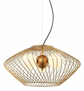 MDM-3845-3 GD ITALUX Zeno moderné závesné svietidlo 3X25W G9 IP20