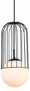 MDM-3940/1 BK ITALUX Matty 25,5 cm moderné závesné svietidlo 1X40W E27 IP20
