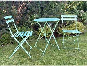 Bello Giardino skladací set na balkón Semplici Mint